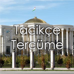 Tacik�e Terc�me Fiyat� �zmir �eviri B�rosu